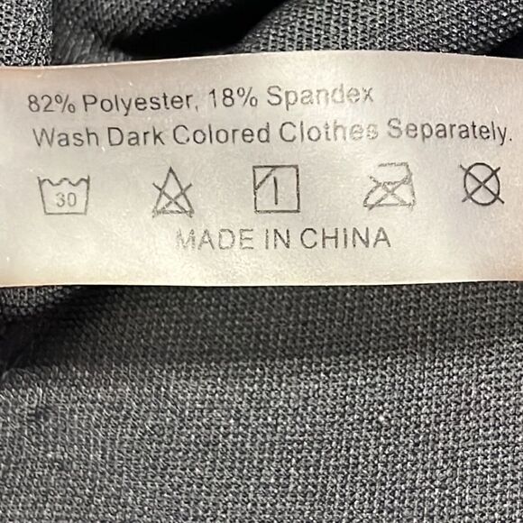 SHEIN Black One Piece Plunging Neckline with Tie and Razorback Swimsuit- Large - Picture 15 of 15